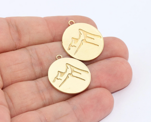 Brass Everest Medallion