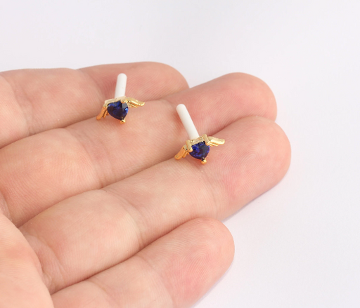 Stud Earrings, CZ Stud Earrings