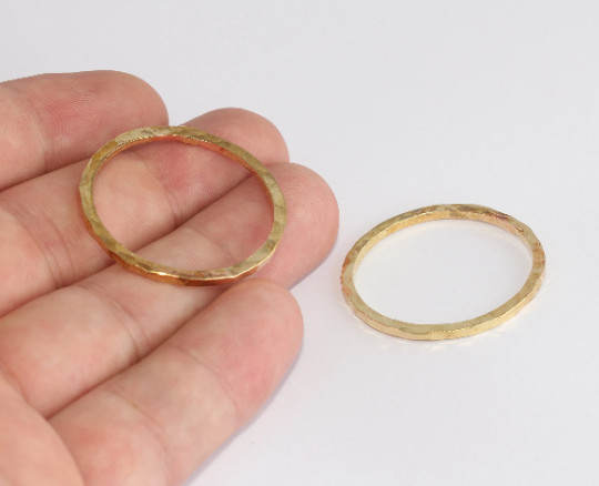 33mm Raw Brass, Closed Ring, Inner 29mm ,Closed Rings,  XP420