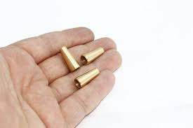 Raw Brass Bead Caps, End Caps, Cord end , tassel cap , SOM313