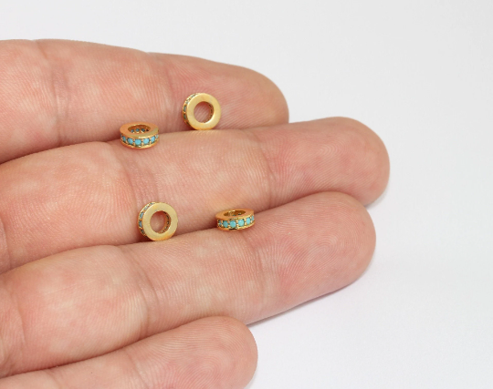 Micro Pave Round Wheel