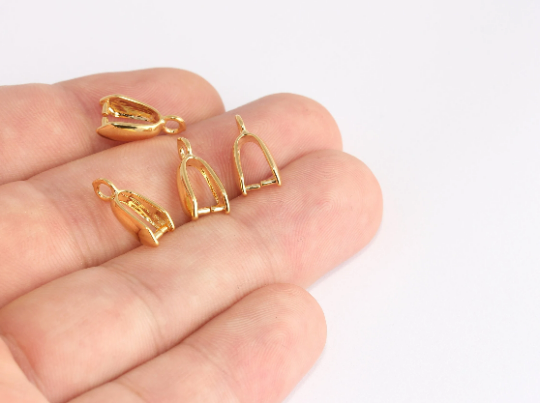 Shiny Gold Pinch Bails