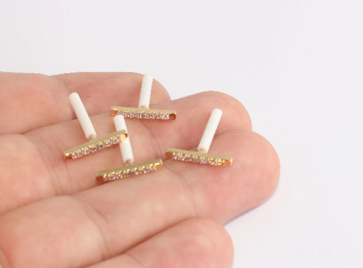 Earrings, Micro Pave Studs