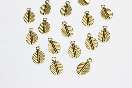 Brass Drop Charms