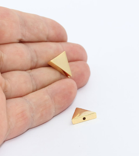 Triangle Charms, Triangle Beads