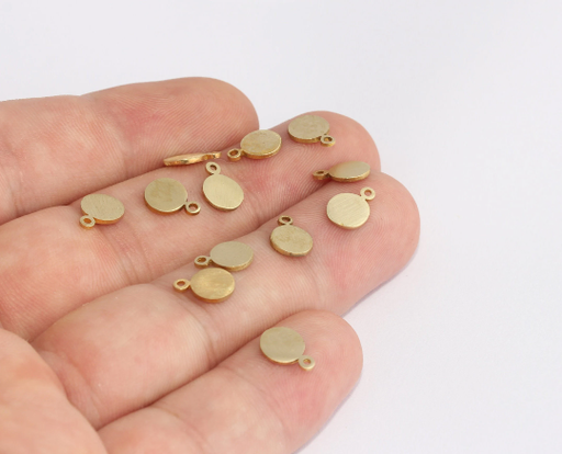 Brass Coin Charms