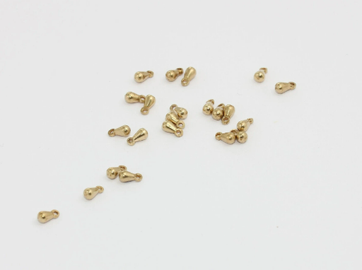 Brass Drop Charms