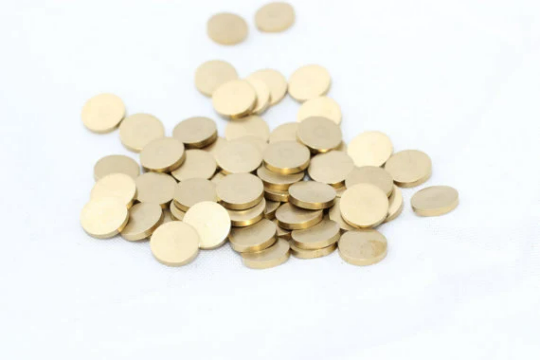 Brass Cylinder Plate Findings