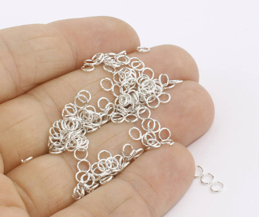 Silver Color Jump Rings