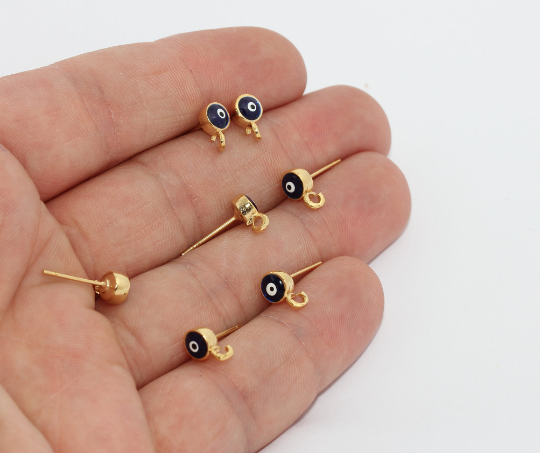 Evil Eye Stud Earring