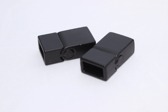Black Plated Bracelet Clasps