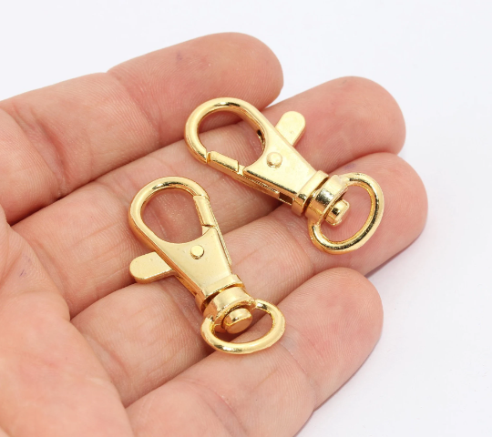 Shiny Gold Swivel Clasp