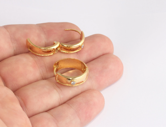 CZ Hoops, Earring
