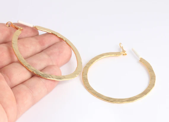 Hammered Hoops