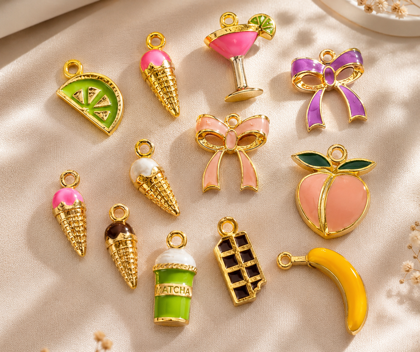 FRUIT CHARMS 🍓🍒🍋🍉
