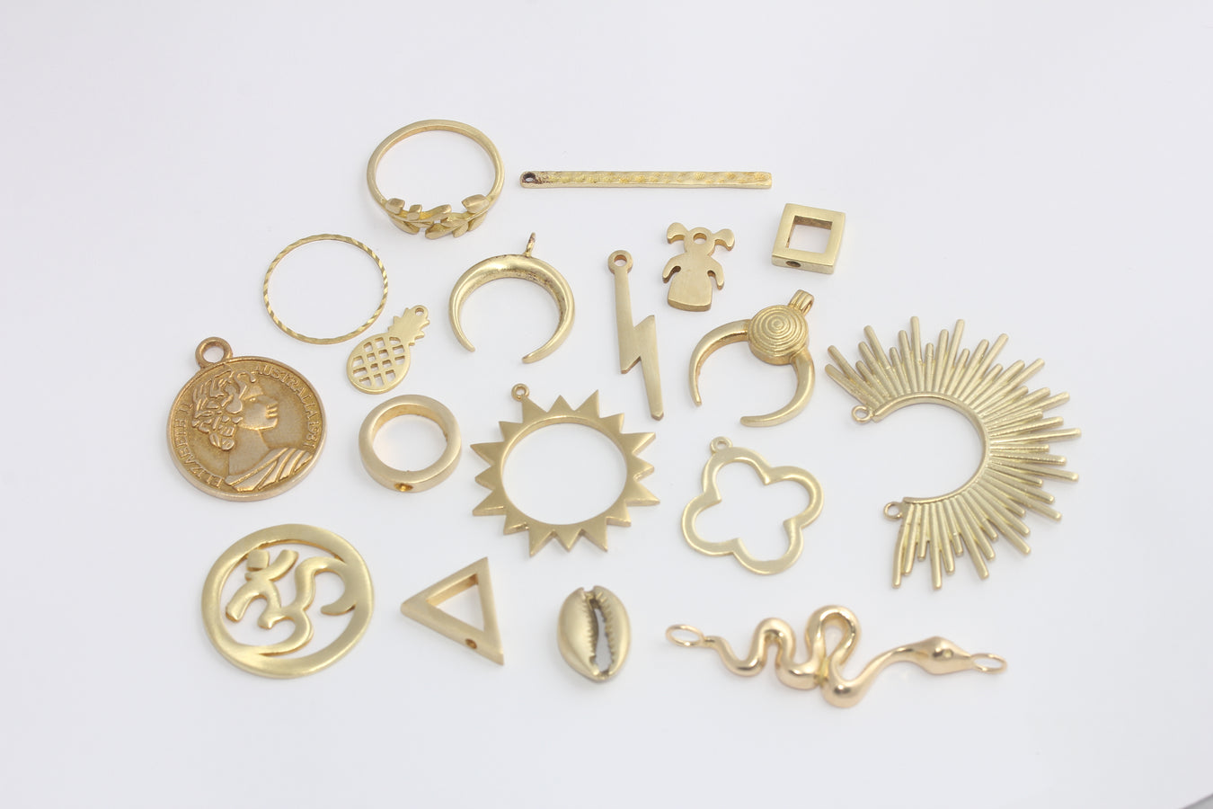 Raw Brass Findings