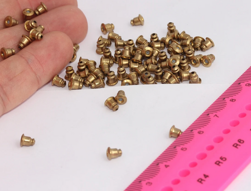Brass Earring Backs