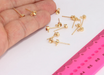 Flat Earring Posts
