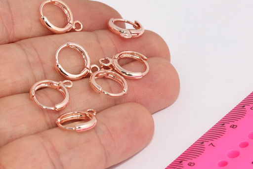 Rose Gold Earrings