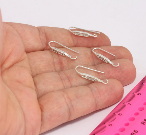 Micro Pave Earrings