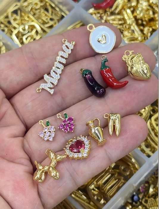💖 50 PCS Premium Mixed Charms Box - TREND-2