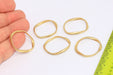 Brass Ring Charms