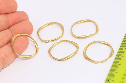 Brass Ring Charms