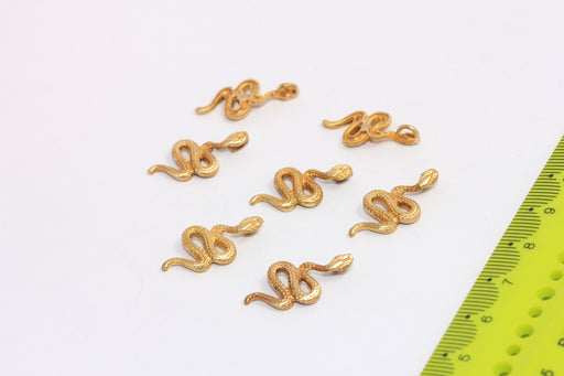 Brass Snake Pendant