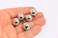 Ball Ear Posts, Large Ball Stud Earrings