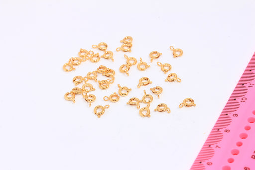 Shiny Gold Spring Clasp