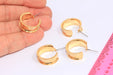 Inlay Earring Settings