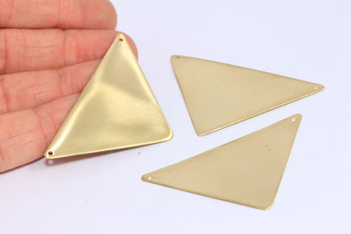 Brass Triangle Charms