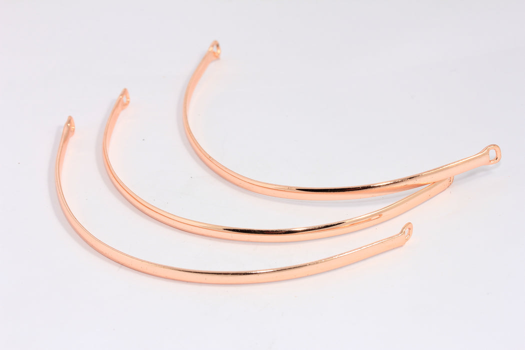 4x160mm Rose Gold Wire Choker, Choker Band Settings, CHK70-3