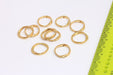Brass Ring Charms