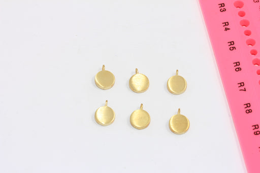 Personalized Disc Drop Charms