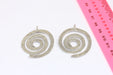 Seashell Necklace Pendant, Spiral Pendant