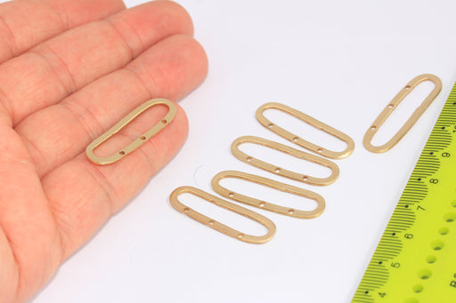 Brass Oval Pendant