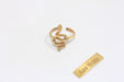 Micro Pave Snake Rings