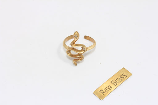 Micro Pave Snake Rings