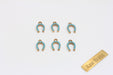 CZ Horseshoe Necklace, Lucky Charms