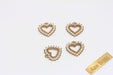  CZ Love Bracelet Charms