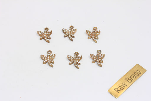  Micro Pave Bird Bracelet Charms