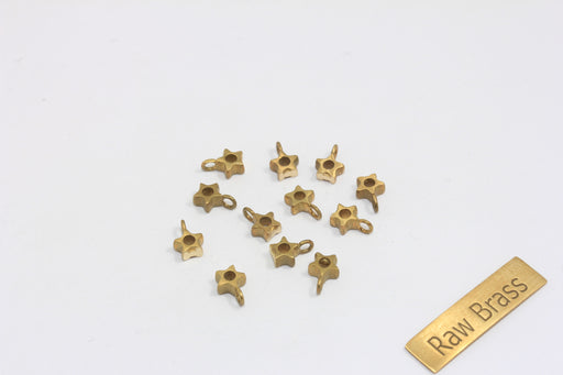 Star Cabochon Charms, Dainty Charms, Cute Mini Star