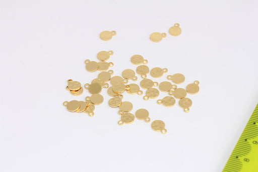 Brass Coin Charms