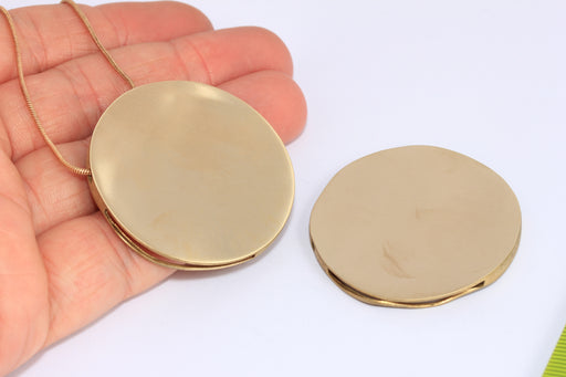 Brass Medallion Pendant