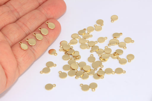 Brass Coin Charms