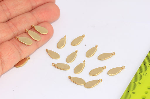 Brass Drop Charms