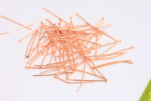 Rose Gold Head Pin