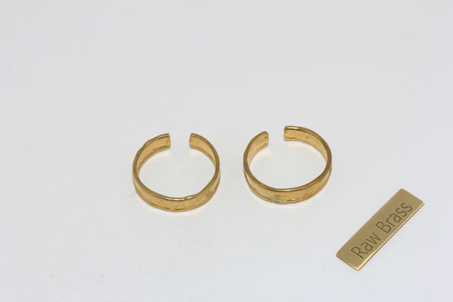 Hammered Flat Rings, Band Rings