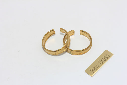  Hammered Flat Rings, Band Rings